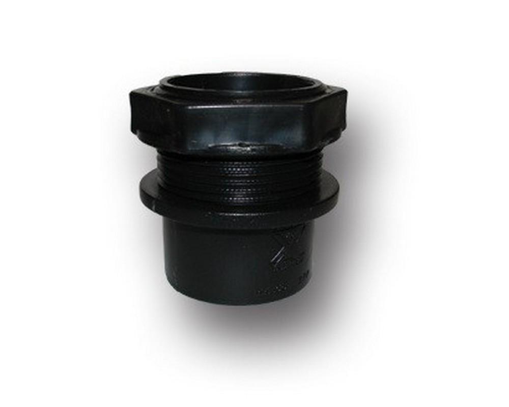 1.5" Inch Threaded Tank Connector (Black Waste)