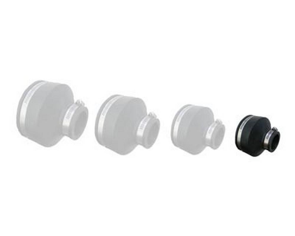 2"-1.5" Reducing Connector with Clips (Flexible)