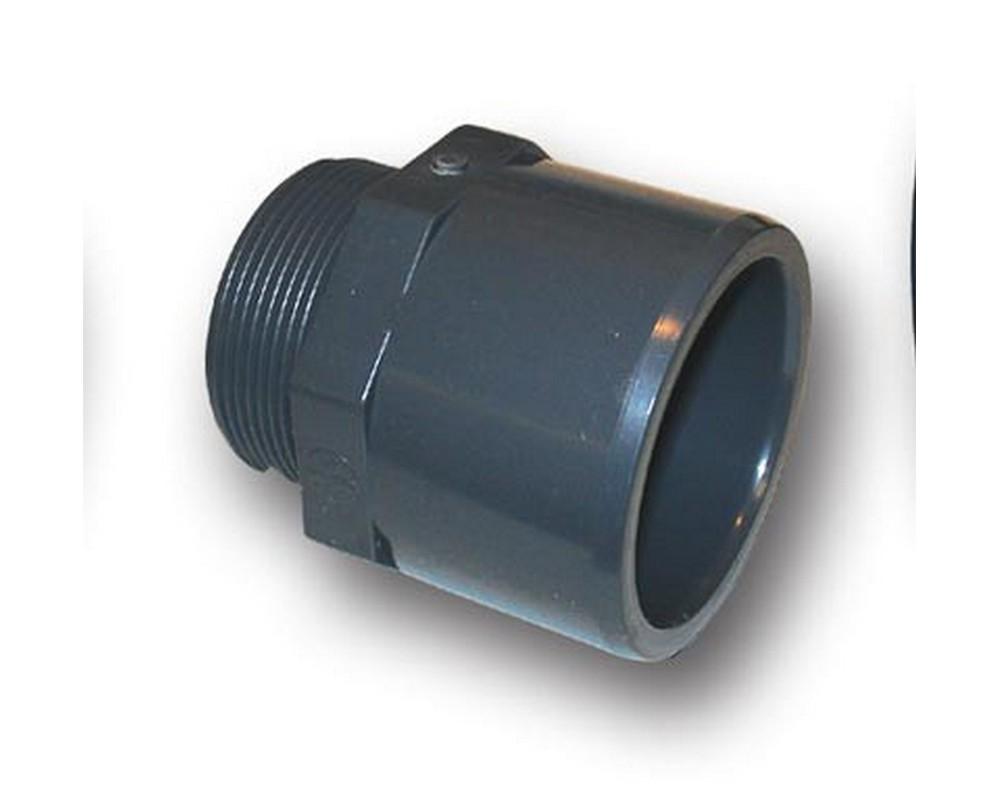 2" Socket Nipple Plain Threaded
