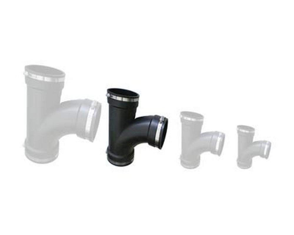 3" Tee With Clips (Flexible)