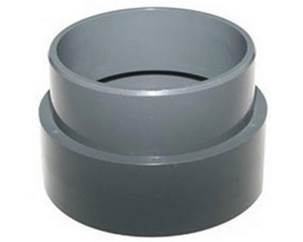4 inch Socket to 110mm plain male converter (for drains)