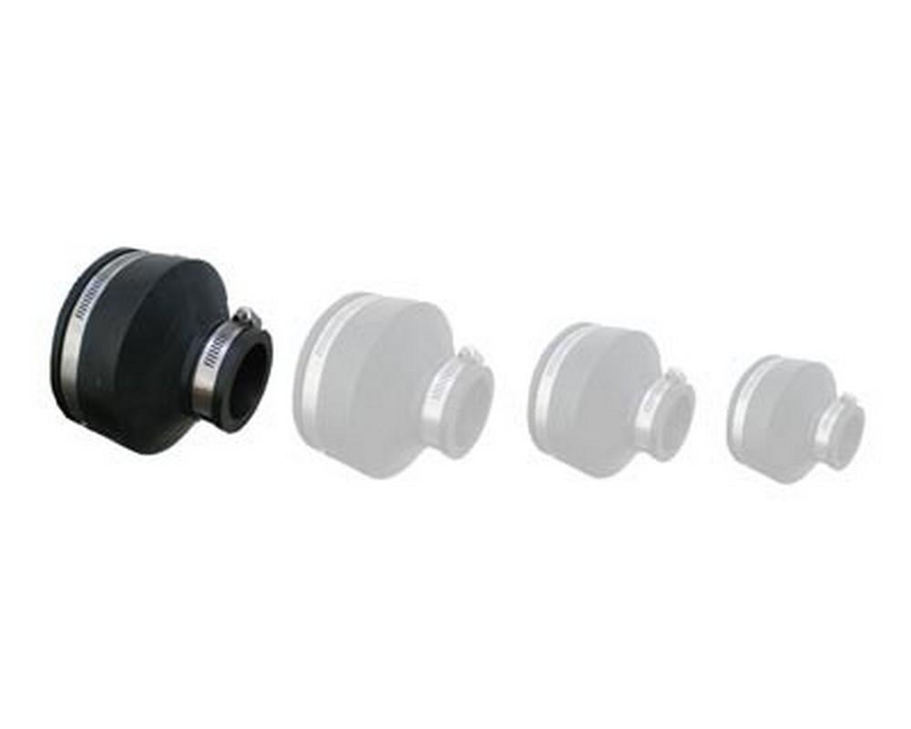 6"-4" Reducing Connector with clips (Flexible)