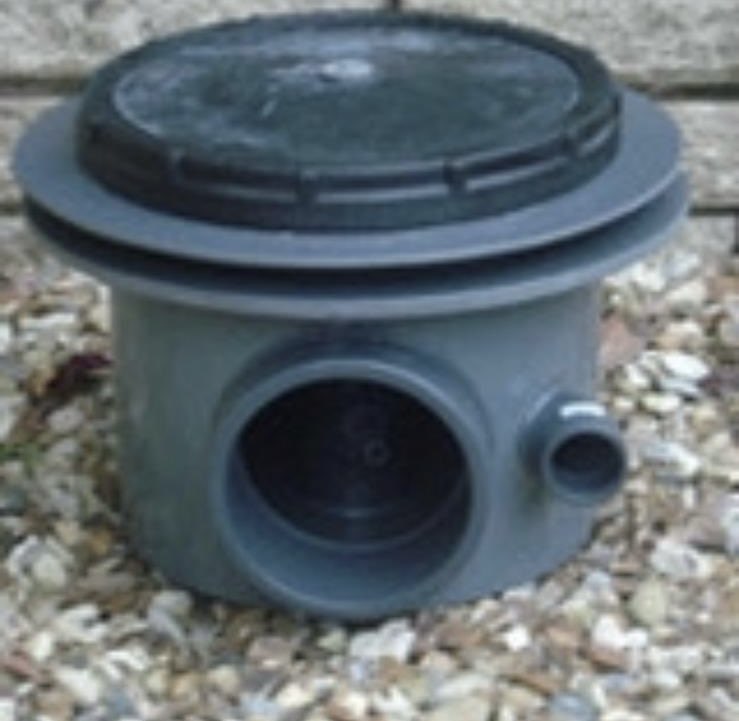 Airated bottom drains available in 2",3",4"