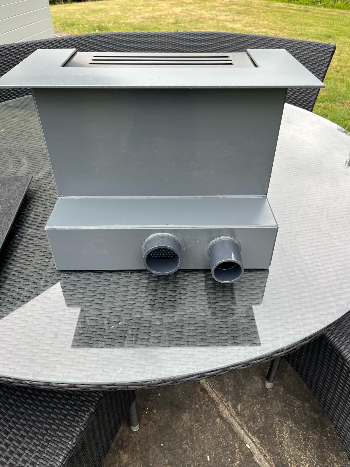 Skimmers complete with removeable front grill and lid, available in 2", 3", 4"